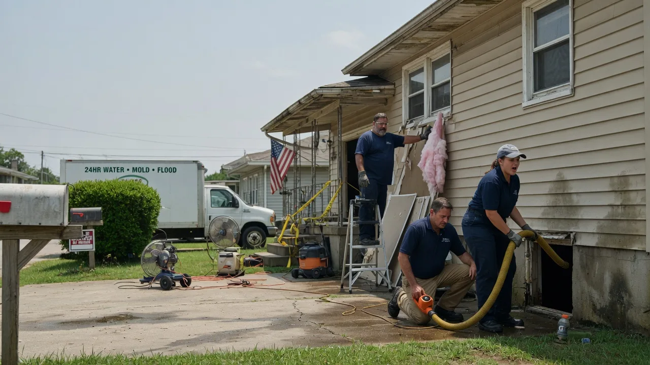 Water Damage Repair in Canvas, WV near me